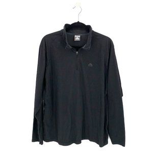 Nike ACG Black 1/4 Zip Pull-Over Size Large